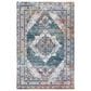 Safavieh Aria Southwestern 5"1" x 7"6" Ivory and Blue Area Rug, , large