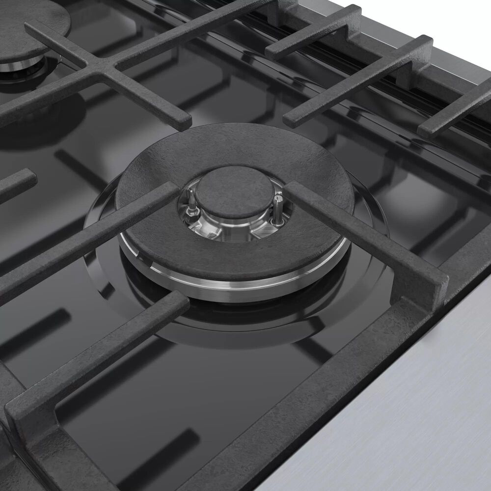 Bosch 30" Gas Cooktop in Stainless Steel Nebraska Furniture Mart