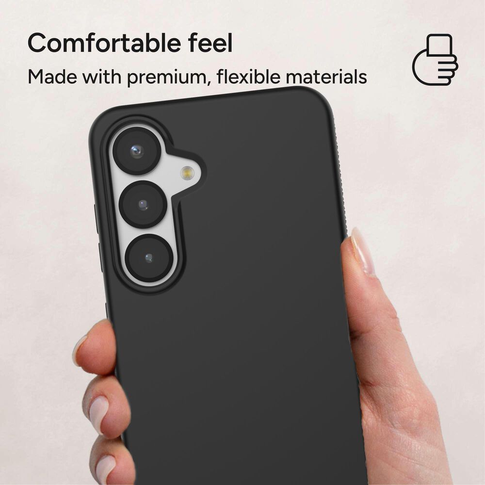 Zagg Milan Snap Opaque Case for Samsung Galaxy S25 Plus in Black, , large
