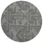 Dalyn Rug Company THE RESERVE TR14 BLACK 8"RO AREA RUG, , large