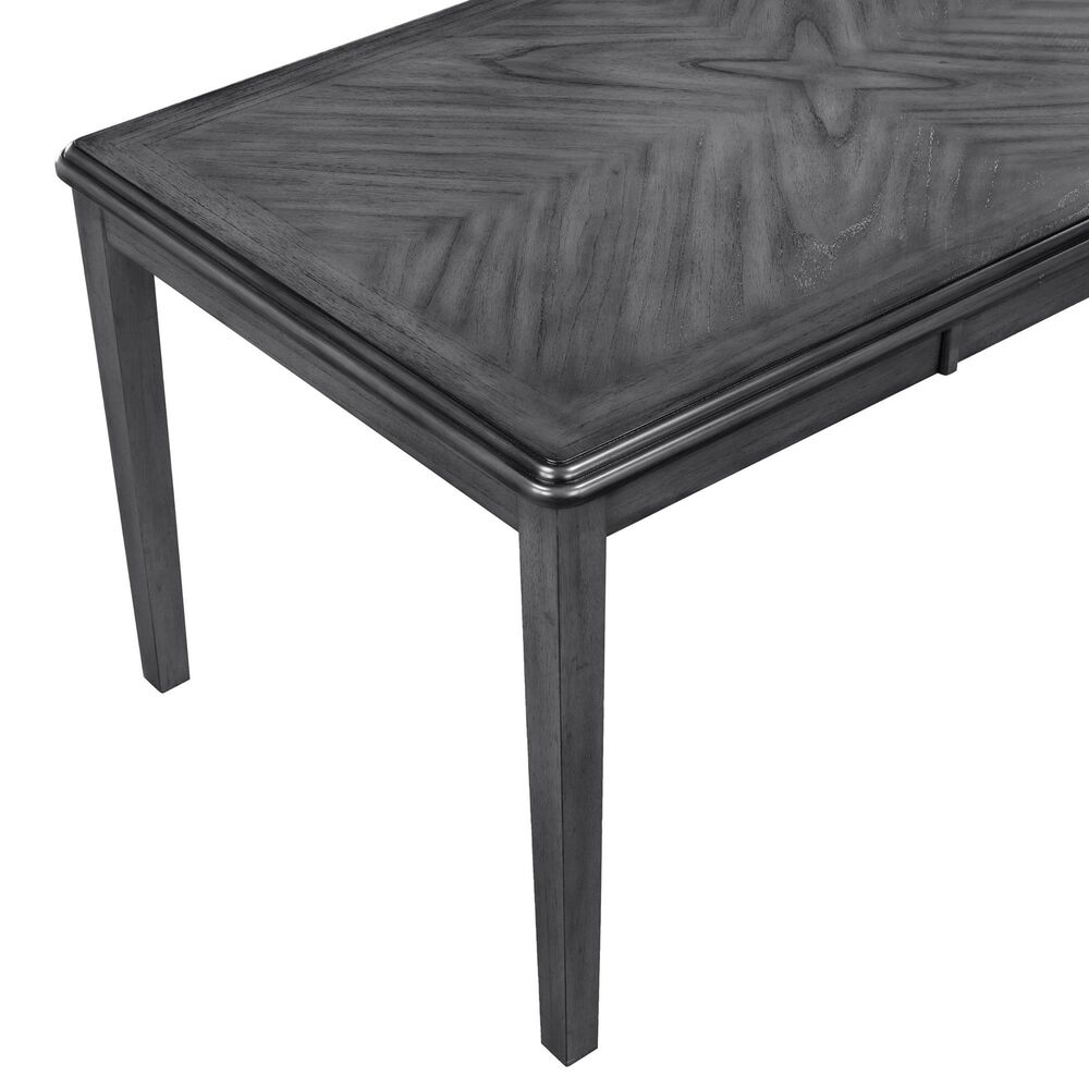 New Heritage Gia 5 Piece Contemporary Dining Height Set in Gray, , large