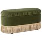 Jennifer Taylor Home Serena Storage Bench with Tufted Bullion Fringe in Olive Green, , large