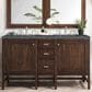 James Martin Vanities Addison 60" Double Bathroom Vanity in Mid-Century Acacia with 3 cm Parisien Bleu Quartz Top and Rectangular Sinks, , large