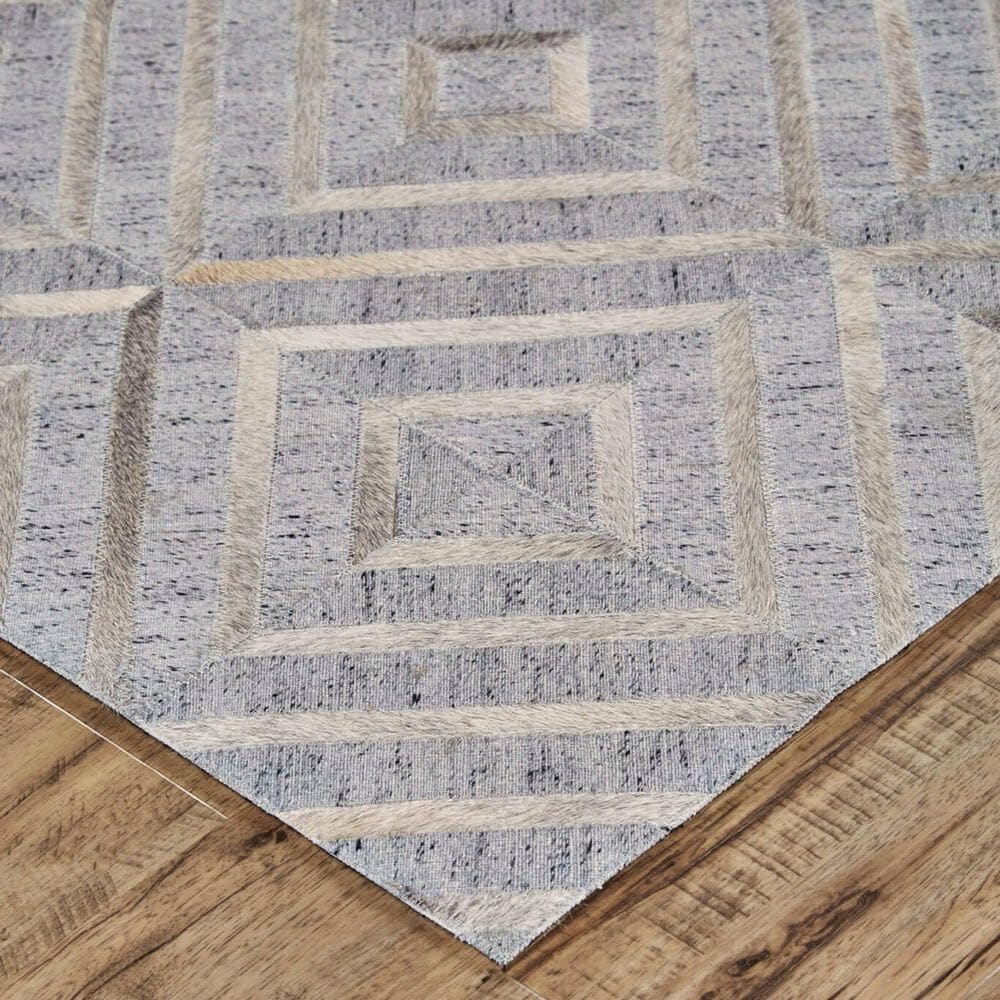 Feizy Fannin 2&#39; x 3&#39; Bisque and Storm Area Rug, , large