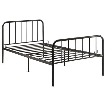 4D Concepts Edge Twin Platform Bed in Black, , large
