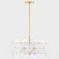 Mitzi Lighting Zoella 5-Light Chandelier in Aged Brass, , large
