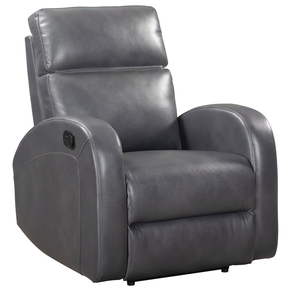 Parker House Devin Manual Recliner in Pebble Grey, , large