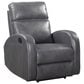 Parker House Devin Manual Recliner in Pebble Grey, , large