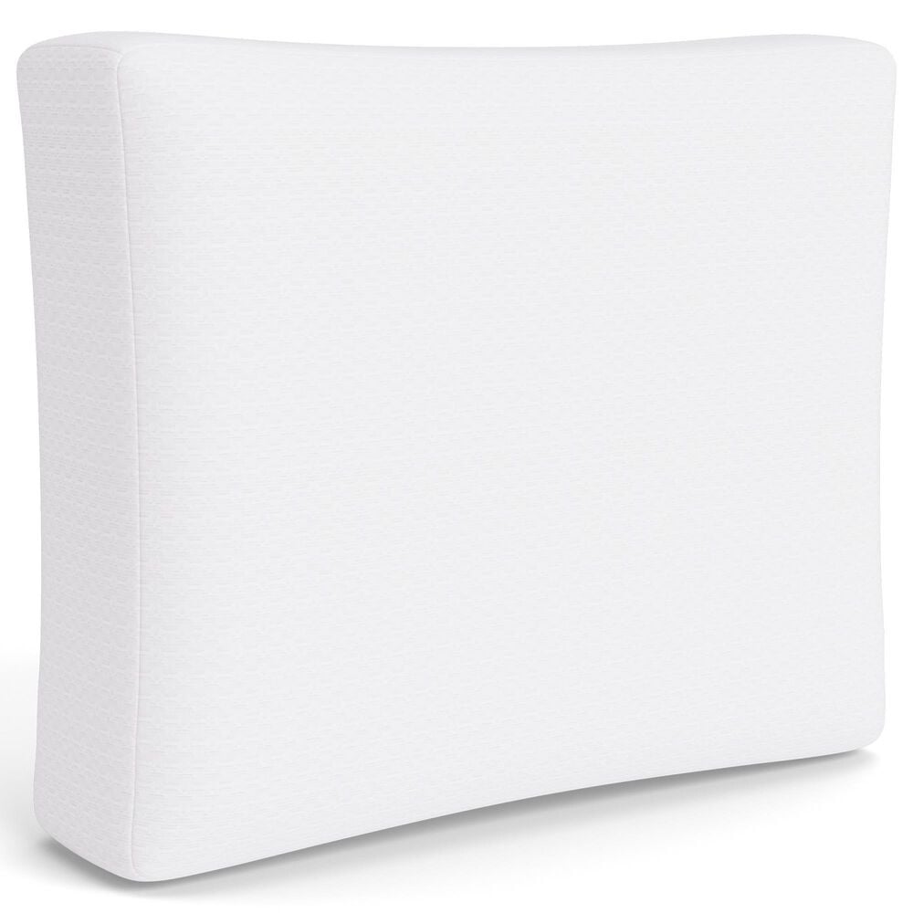 Ann Gish Pavilion 25" x 30" Box Pillow in White, , large