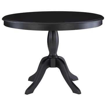 Linon Home Decor Tobin Dining Table in Black - Table Only, , large