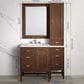 James Martin Vanities Addison 12" Petite Right Tower Hutch in Mid Century Acacia, , large