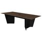 Regency Global Sourcing Array 96" Conference Table in Black and Neo Walnut, , large