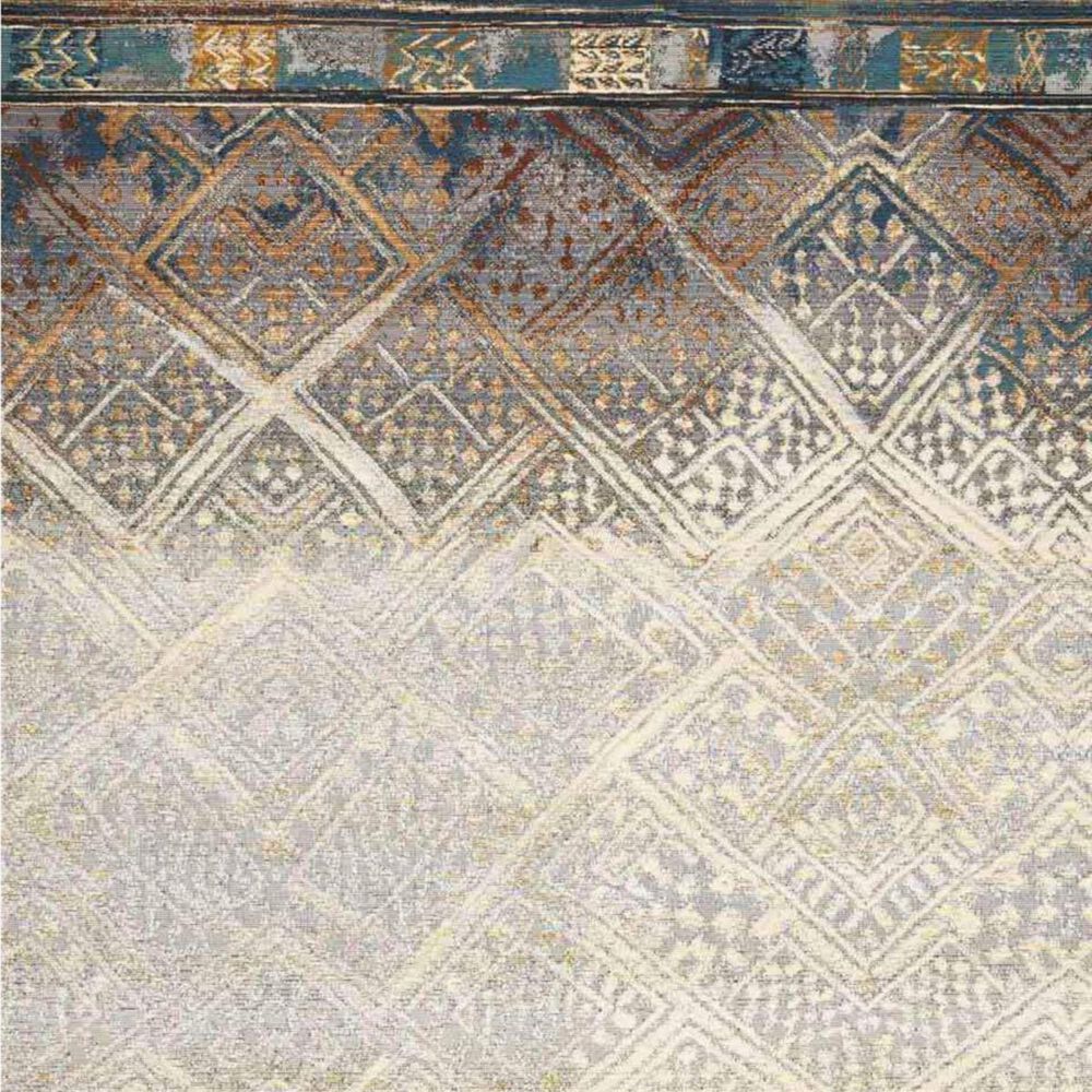 Loloi Mika 3&#39;11&quot; x 5&#39;11&quot; Ivory and Mediterranean Area Performance Rug, , large