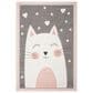 Safavieh Carousel CRK134 6"7" x 9" Pink and Grey Kids  Area Rug, , large