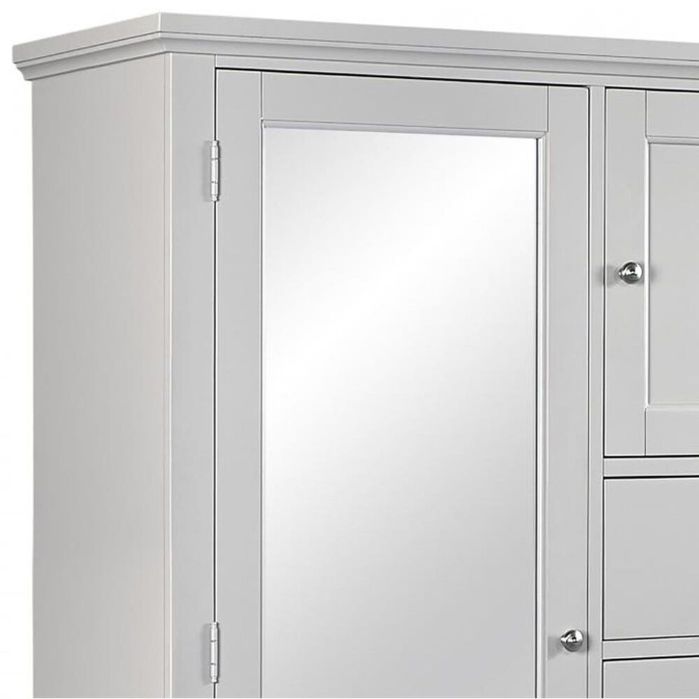 Riva Ridge Cambridge 4-Drawer Chiffarobe in Grey, , large