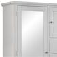 Riva Ridge Cambridge 4-Drawer Chiffarobe in Grey, , large