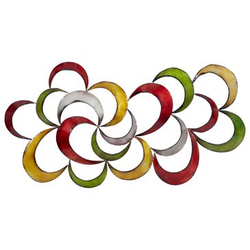 Maple and Jade 20" x 35" Abstract Wall Decor in Multicolor, , large