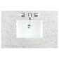 James Martin Vanities Breckenridge 36" Single Vanity in Whitewashed Oak with 3 cm Eternal Jasmine Pearl Quartz Top, , large