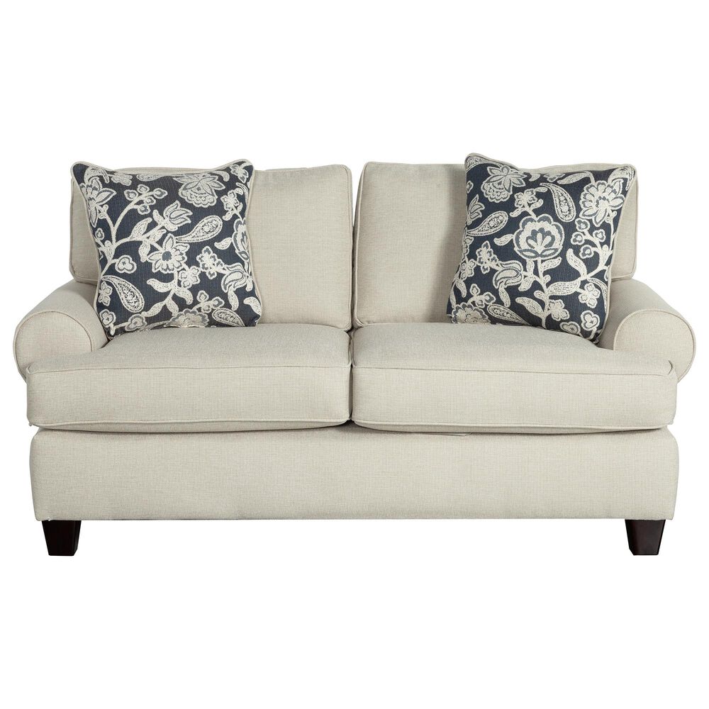 Xenia Contemporary Loveseat in Awesome Oatmeal, , large