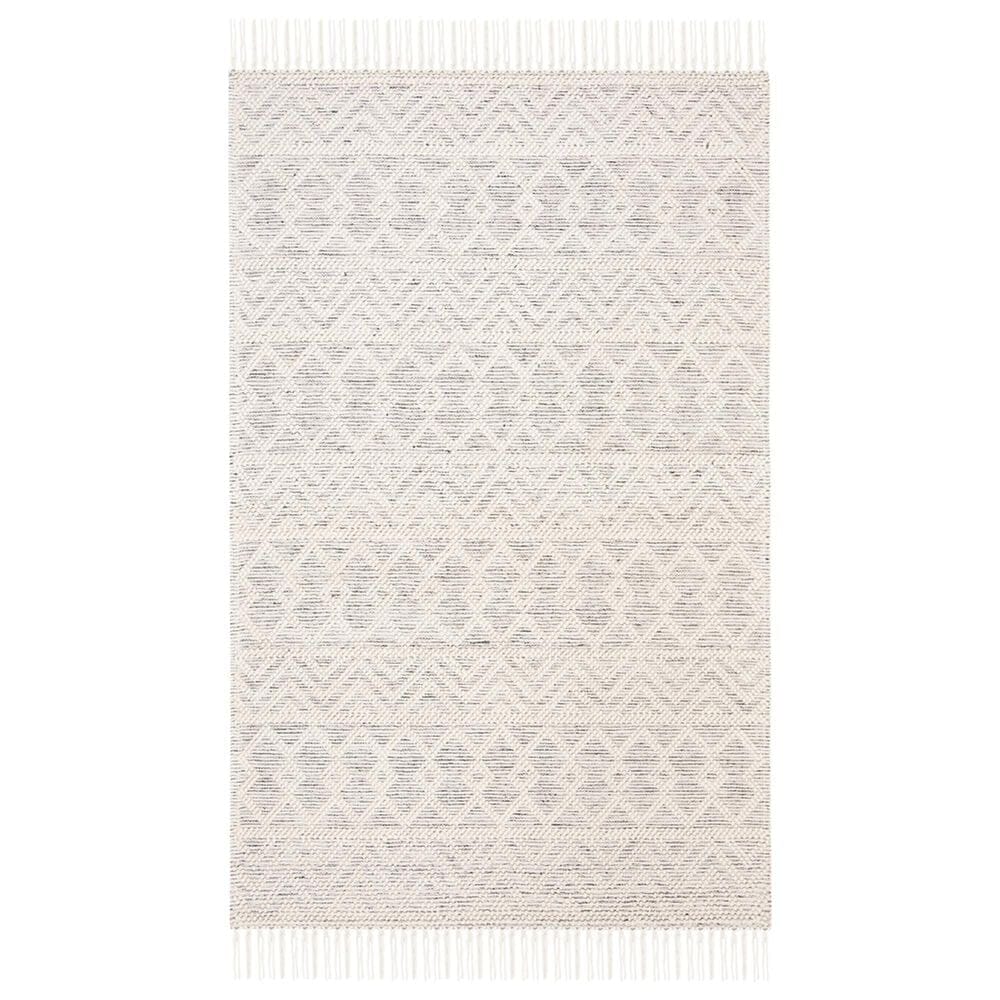 Safavieh Natura NAT353A 6" x 9" Ivory and Black Area Rug, , large