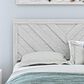 Ashley Cayboni 4 Piece Queen Bedroom Set in Whitewash Paint, , large