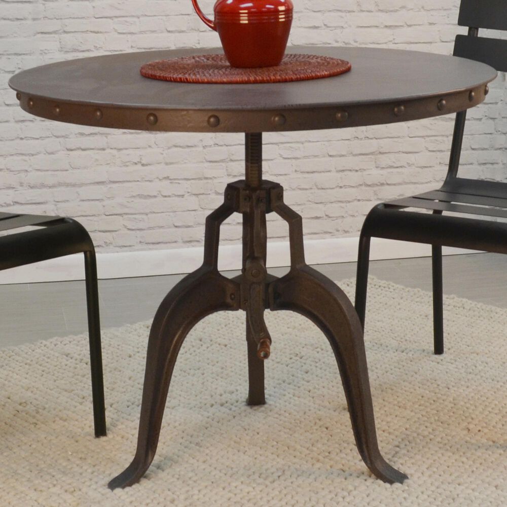 Carolina Chair and Table Mundra Adjustable Crank Table in Industrial, , large