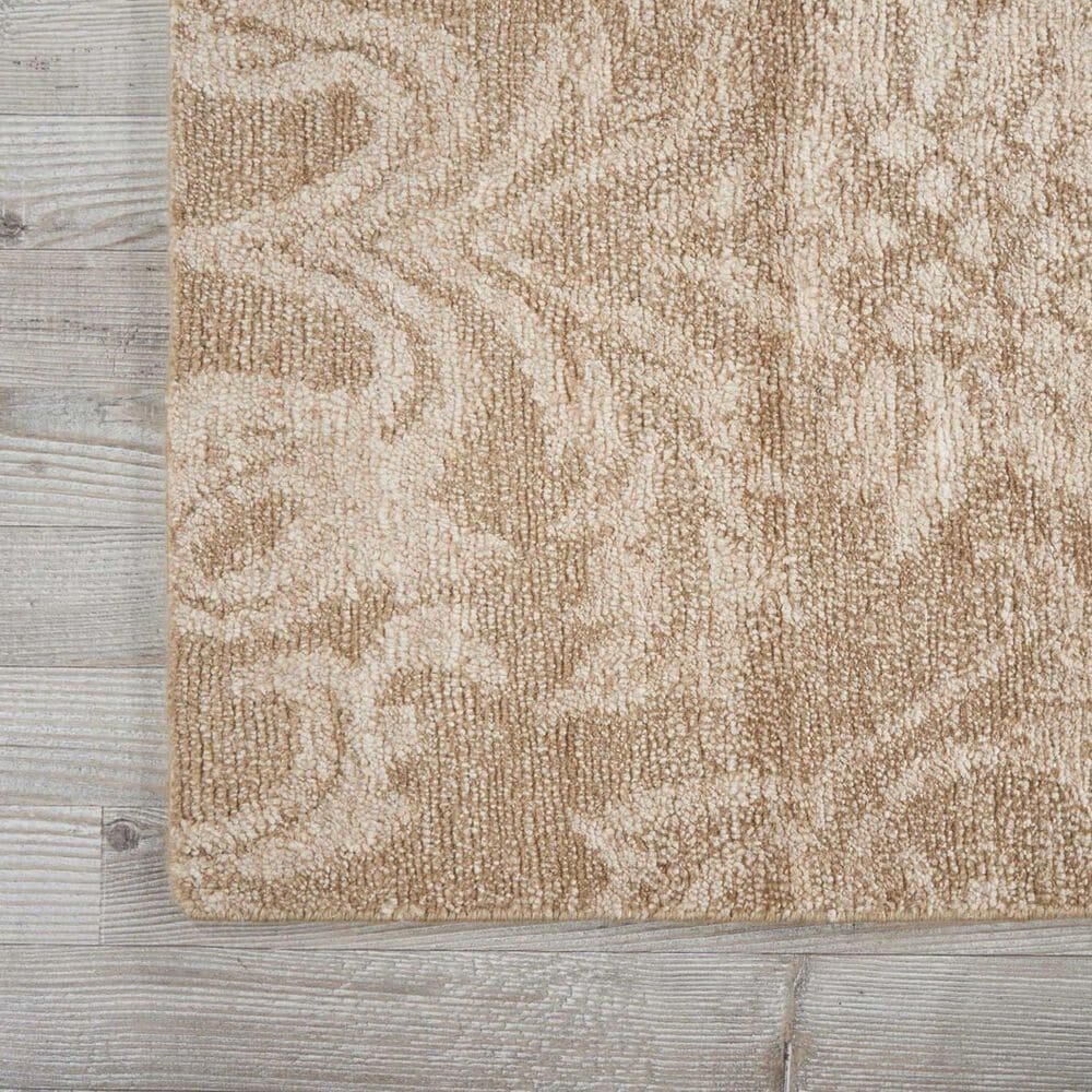Nourison Silk Shadows 7&#39;9&quot; x 9&#39;9&quot; Light Gold Area Rug, , large