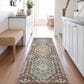 Dalyn Rug Company Silk Road Chocolate, Ivory, Gold, Copper, Gray, Taupe and Blue 2"3" x 7"6" Runner, , large