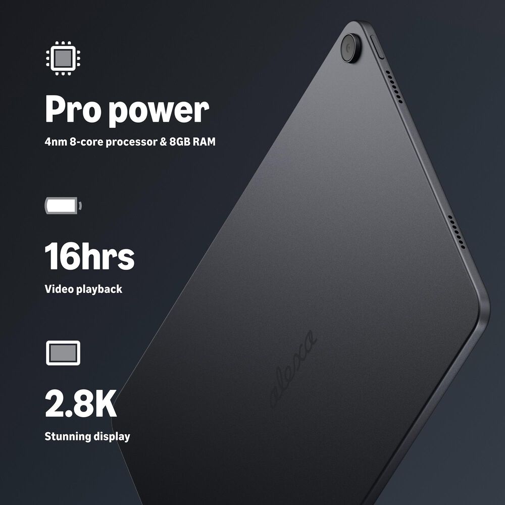 Amazon Alexa Tablet 12 Pro Nanomatte - 8GB RAM - 128GB in Graphite