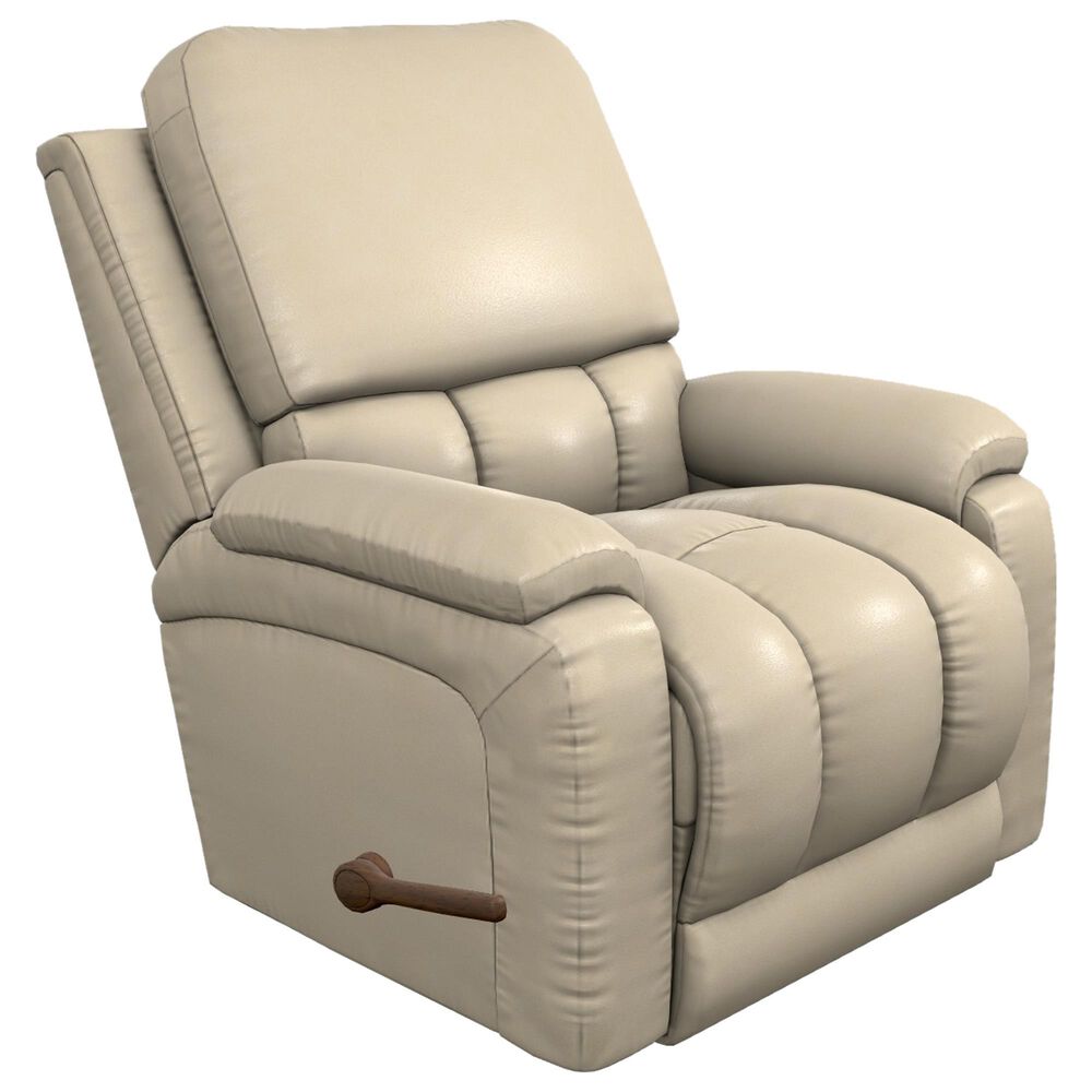 LaZBoy Greyson Manual Rocker Recliner in Salvo Ice Shop NFM