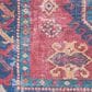 57 Grand by Nicole Curtis Series 1 2" x 6" Red, Beige and Navy Runner, , large
