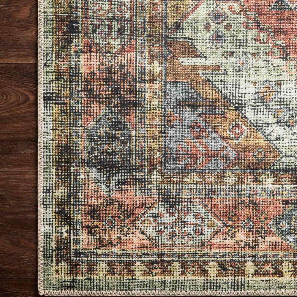 Loloi II Skye SKY-06 2&#39;6&quot; x 7&#39;6&quot; Apricot and Mist Runner, , large