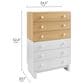 Modway Nolia 6-Drawer Chest in Oak White, , large