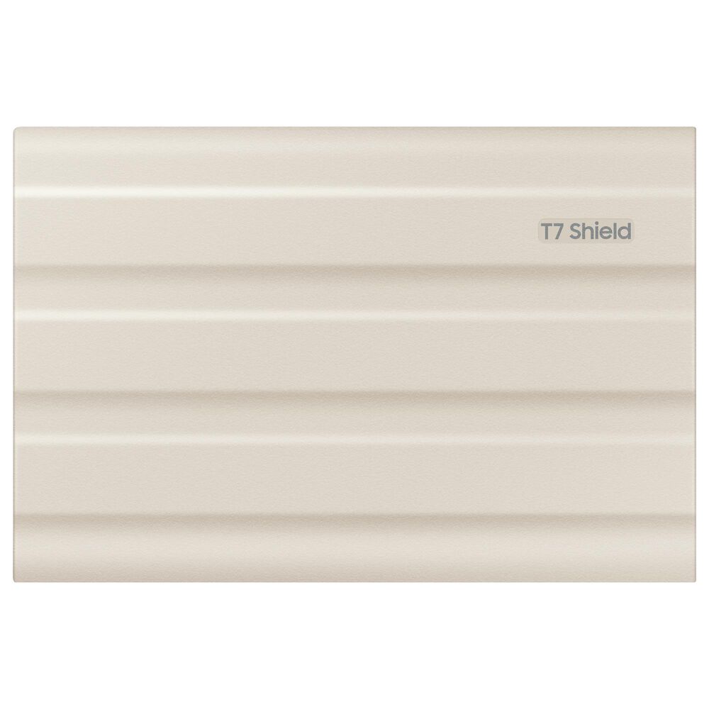 Samsung 1TB T7 Shield Portable External SSD in Beige, , large