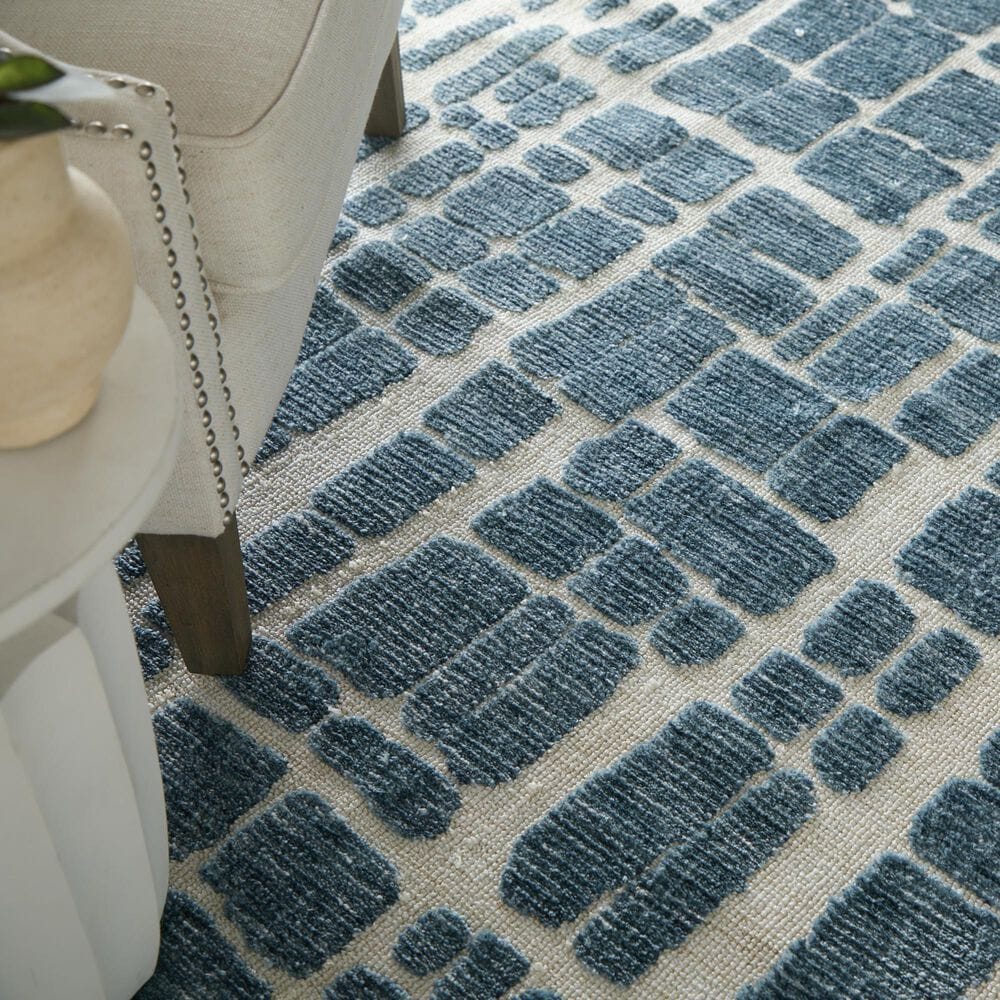 Feizy Colton Blue 9&#39;6&quot; x 13&#39;6&quot; Area Rug, , large