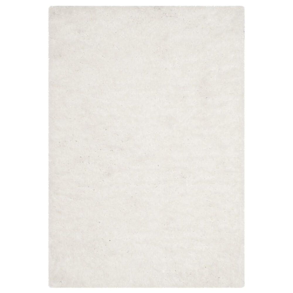 Safavieh Sheep Shag SSG120B 2"6" x 4" Ivory Area Rug, , large