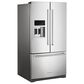 KitchenAid 26.8 Cu. Ft. Standard-Depth French Door Refrigerator with Exterior Ice and Water, , large