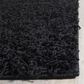 Safavieh Athens Shag SGA119K 2"3" x 8" Black Runner, , large