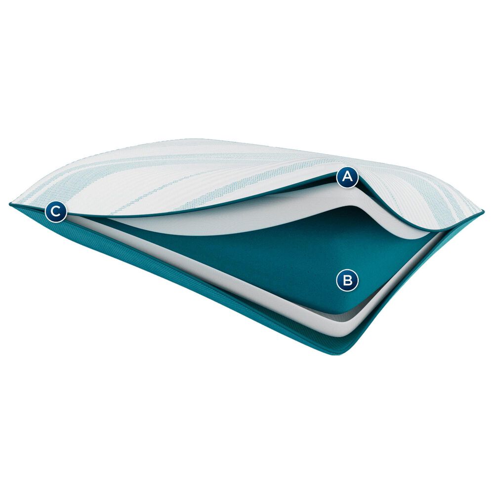 Tempur-Pedic Adapt ProHi Queen Pillow in White, , large