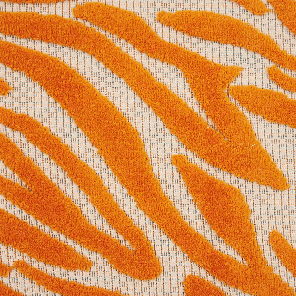 Nourison Aloha ALH04 9&#39;6&quot; x 13&#39; Orange Area Rug, , large