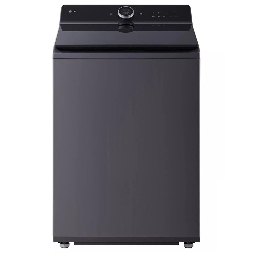 LG 5.5 Cu. Ft. Top Load Washer and 7.3 Cu. Ft. Electric Dryer with TurboSteam in Matte Black, , large