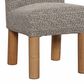 LH Imports Destiny Upholstered Side Chair in Pixel Brown, , large