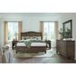 Riva Ridge Oxford 3-Piece King Sleigh Storage Bedroom Set in Cocoa with USB Ports, , large