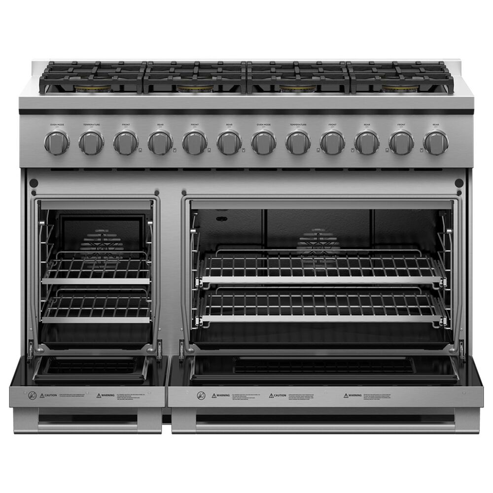 Fisher and Paykel 48&quot; Freestanding Natural Gas Range with 8 Burners in Stainless Steel, , large
