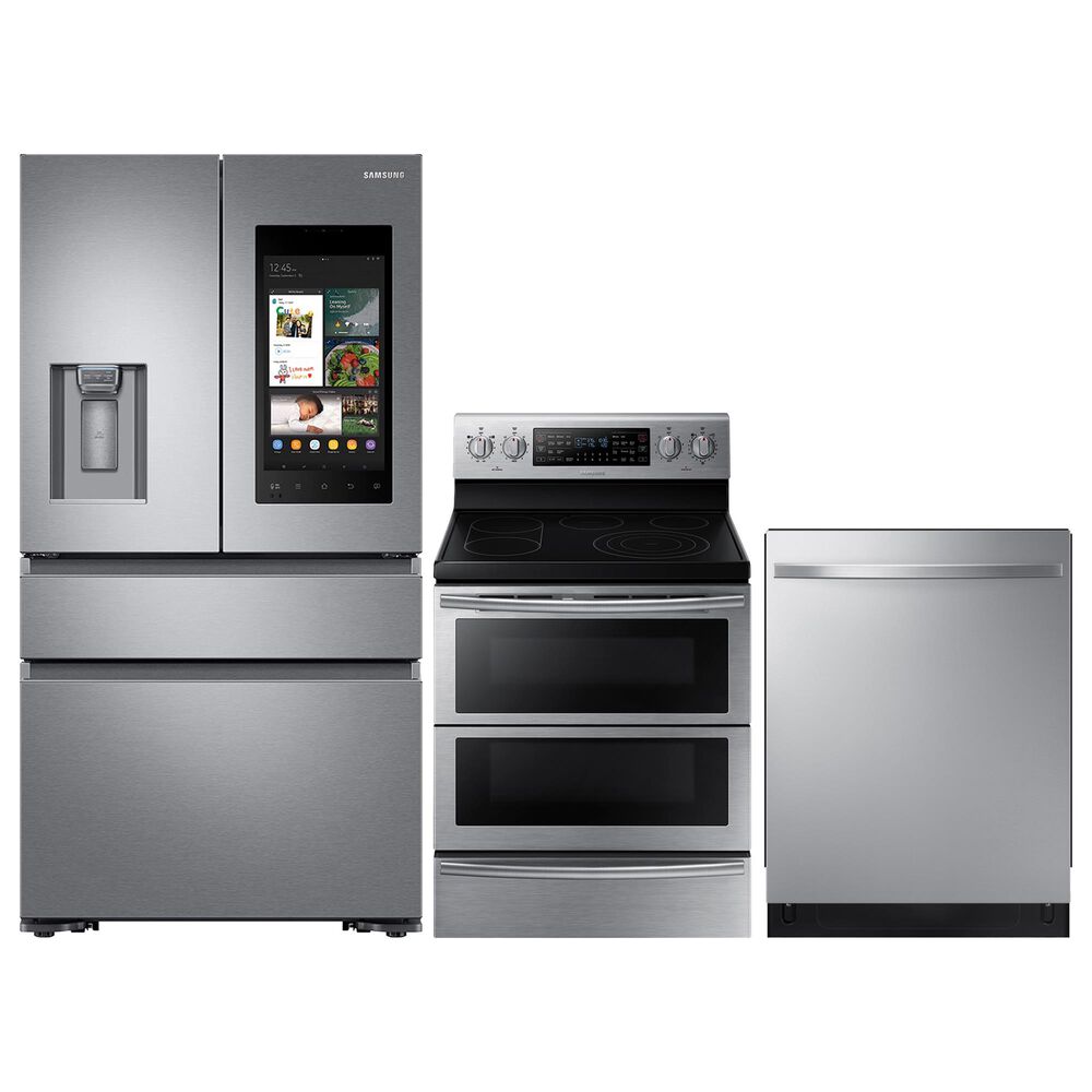 Samsung 3-Piece Kitchen Package with 5.9 Cu. Ft. Electric Range and Top Control Dishwasher in Stainless Steel, , large