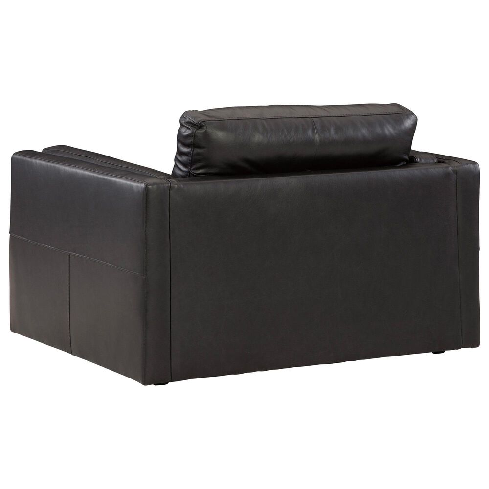 Ashley Amiata 4-Piece Stationary Living Room Set in Onyx, , large