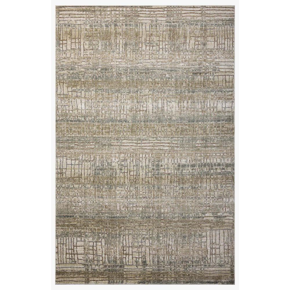 Loloi Wyatt 3"9" x 5"7" Lagoon and Natural Area Rug, , large