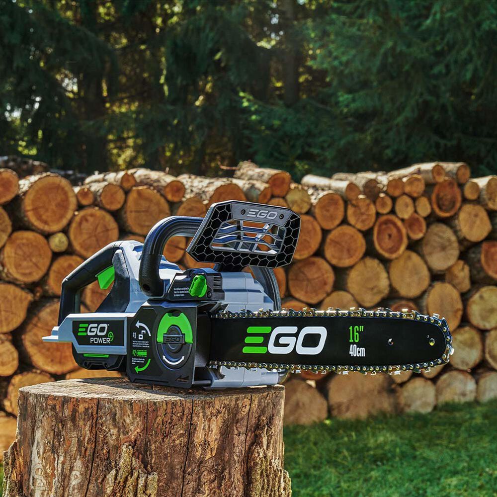 EGO 16&quot; Chainsaw with 4.0Ah Battery and Standard Charger in Gray and Black, , large