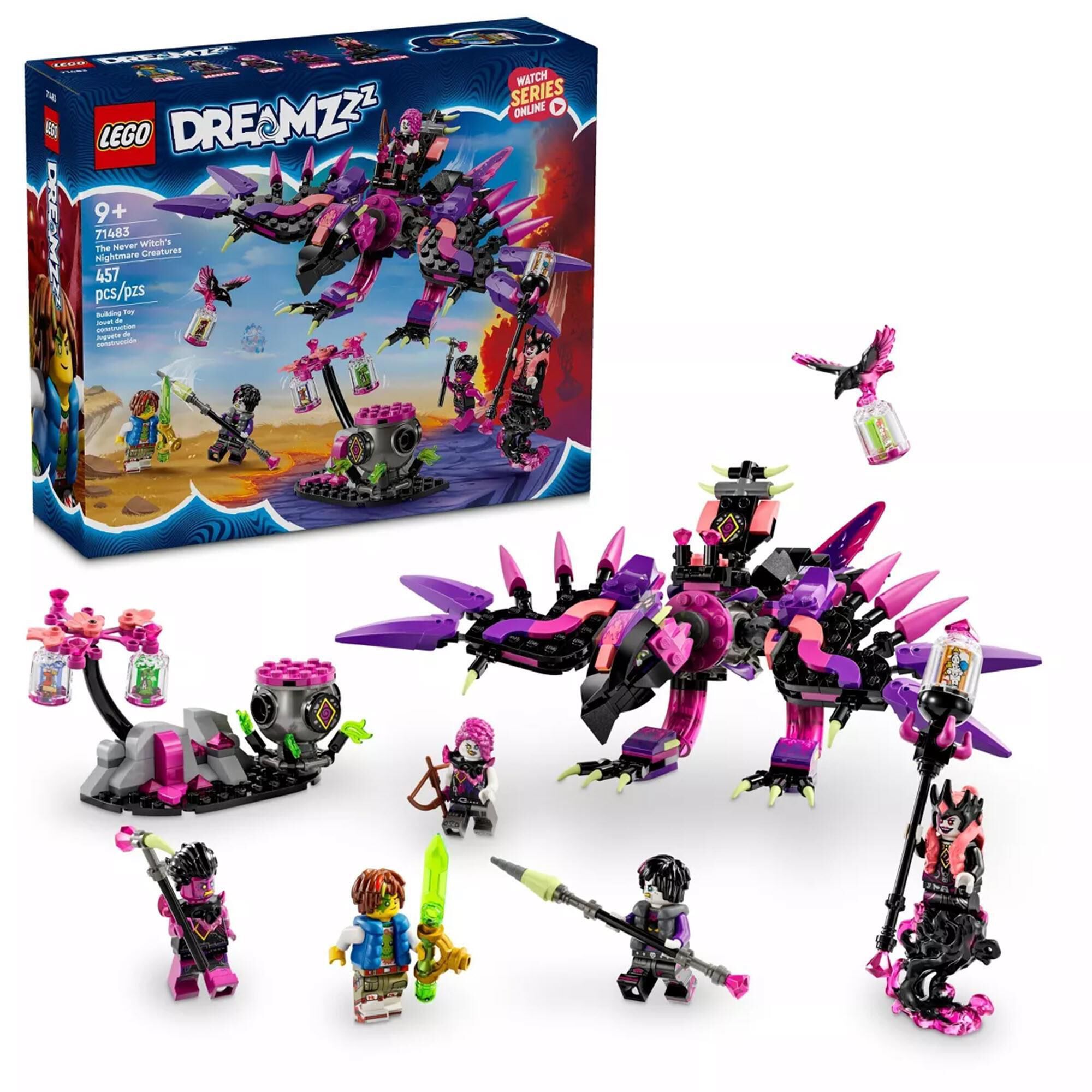 LEGO DREAMZzz series The Never Witchs Nightmare Creatures