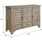 Emerald Home Furnishings interlude Buffet in Sandstone Brown, , large
